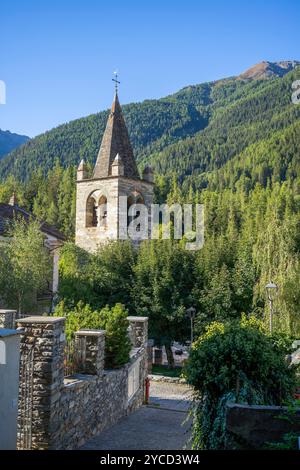 Etroubles, Aostatal, Italien Stockfoto