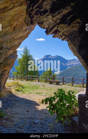 Plan Puitz, Saint Oyen, Aostatal, Italien Stockfoto