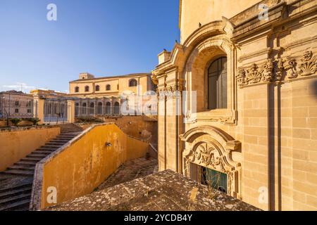 Heiligtum von Santa Lucia al Sepolcro, Syrakus, Sizilien, Italien Stockfoto