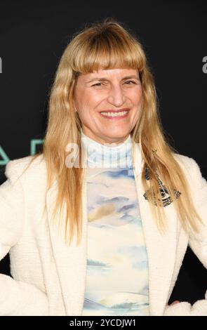 LOS ANGELES, KALIFORNIEN - 21. OKTOBER: Catherine Hardwicke nimmt an der Premiere von Netflix's Emilia Perez im Egyptian Theatre Hollywo Teil Stockfoto