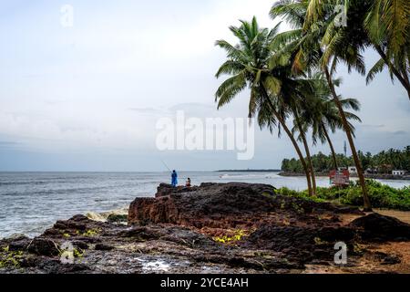 Das Vogelschutzgebiet Kadalundi liegt im Vallikunnu Grama Panchayat im Bezirk Malappuram in Kerala, Indien. 6. Oktober 2024. Stockfoto