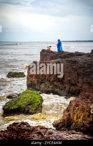 Das Vogelschutzgebiet Kadalundi liegt im Vallikunnu Grama Panchayat im Bezirk Malappuram in Kerala, Indien. 6. Oktober 2024. Stockfoto