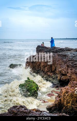 Das Vogelschutzgebiet Kadalundi liegt im Vallikunnu Grama Panchayat im Bezirk Malappuram in Kerala, Indien. 6. Oktober 2024. Stockfoto