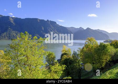 Lago d'Idro, Idro-See, Rocca d'ANFO, Lombardei, Italien, Europa Stockfoto