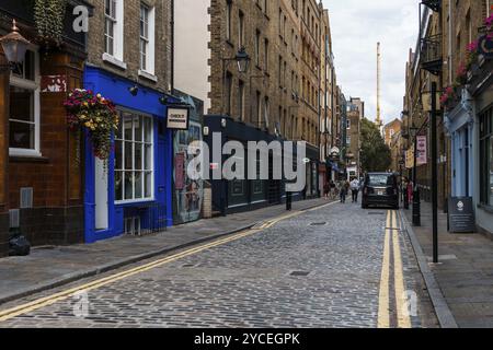 London, UK, 27. August 2023: Seven Dials Area in Covent Garden, West End of London. StretView (StretView) Stockfoto