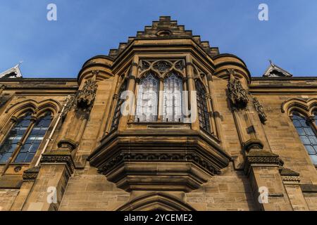 Glasgow, UK, 6. Dezember 2023: Die Universität Glasgow Stockfoto