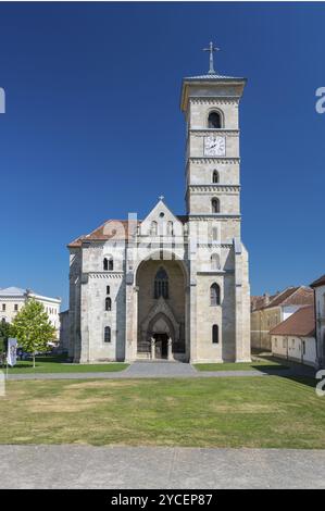 Römisch-katholische Kathedrale St. Michael in der Zitadelle Alba-Carolina in Alba Iulia, Rumänien, Europa Stockfoto