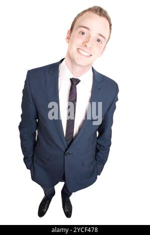 Zuversichtlich Geschäftsmann Stockfoto