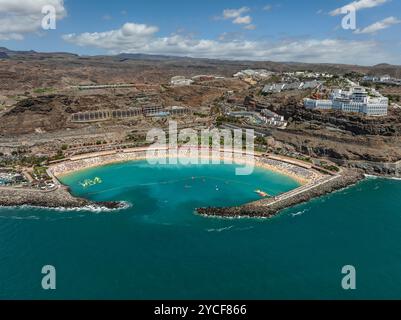 Anfi del Mar, Playa de la Verga, Arguineguin, Gran Canaria, Kanarische Inseln, Spanien Stockfoto