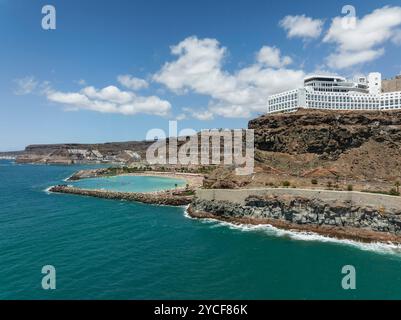 Anfi del Mar, Playa de la Verga, Arguineguin, Gran Canaria, Kanarische Inseln, Spanien Stockfoto