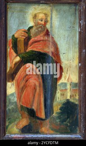 Saint Andrew der Apostel Stockfoto