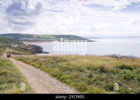 Croyde Beach and Bay, North Devon, England Stockfoto