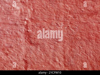 Crimson Red künstlerische raue Steinmauer für Hintergrund und Banner Stockfoto