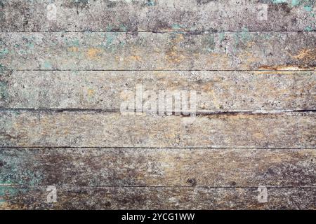 Die alten chaotisch Grunge Holz verwitterte Hintergrund Stockfoto