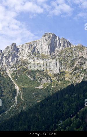 Le Brevent in den Aiguilles Rouges, Chamonix-Mont-Blanc, Frankreich Stockfoto