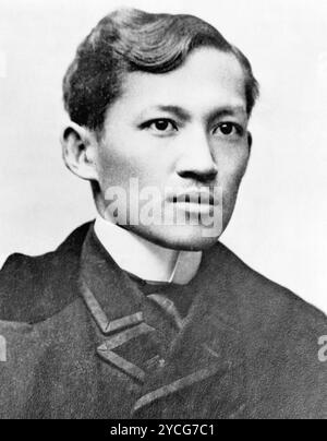 JOSÉ RIZAL (1861-1896) philippinischer Nationalist Stockfoto