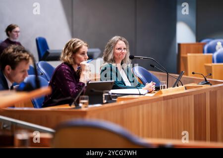 DEN HAAG - Fleur Agema, Minister für Gesundheit, Wohlfahrt und Sport, während der Annahme des Haushalts staaten des Ministeriums für Gesundheit, Wohlfahrt und Sport. ANP LINA SELG niederlande raus - belgien raus Stockfoto