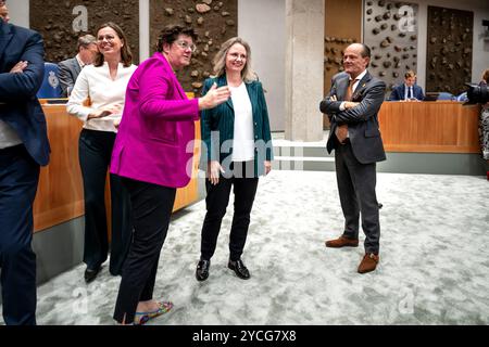 DEN HAAG - Fleur Agema, Minister für Gesundheit, Wohlfahrt und Sport, während der Annahme des Haushalts staaten des Ministeriums für Gesundheit, Wohlfahrt und Sport. ANP LINA SELG niederlande raus - belgien raus Stockfoto