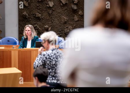 DEN HAAG - Fleur Agema, Minister für Gesundheit, Wohlfahrt und Sport, während der Annahme des Haushalts staaten des Ministeriums für Gesundheit, Wohlfahrt und Sport. ANP LINA SELG niederlande raus - belgien raus Stockfoto