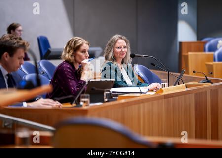 DEN HAAG - Fleur Agema, Minister für Gesundheit, Wohlfahrt und Sport, während der Annahme des Haushalts staaten des Ministeriums für Gesundheit, Wohlfahrt und Sport. ANP LINA SELG niederlande raus - belgien raus Stockfoto