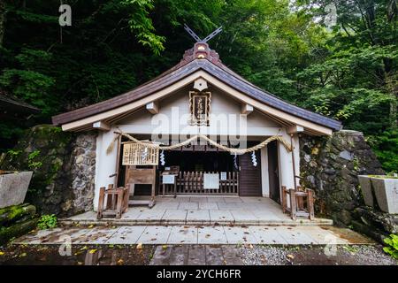 Togakushi-Schrein in der Nähe von Nagano in Japan Stockfoto