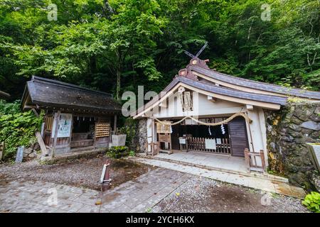 Togakushi-Schrein in der Nähe von Nagano in Japan Stockfoto