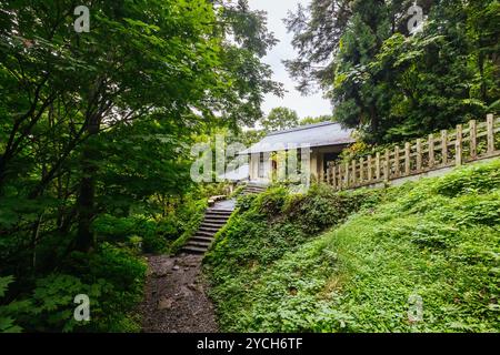 Togakushi-Schrein in der Nähe von Nagano in Japan Stockfoto