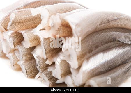 Close-up, die viele Kofferraum deutlich roch ungekocht Stockfoto