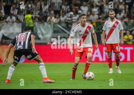 Belo Horizonte, Brasilien. Oktober 2024. Nacho Fernandez Credit: Allan Calisto/FotoArena/Alamy Live News Stockfoto