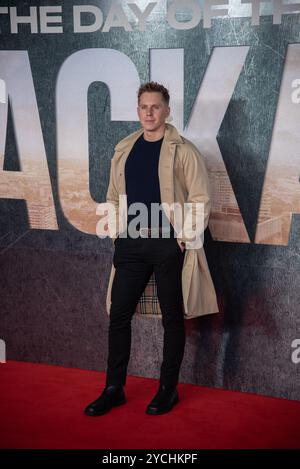 London, Großbritannien. Oktober 2024. Gast nimmt an der britischen Premiere von „The Day of the Jackal“ in der Queen Elizabeth Hall Teil. Quelle: SOPA Images Limited/Alamy Live News Stockfoto