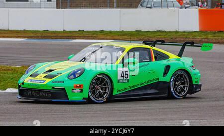 Hockenheim, Deutschland. Oktober 2024. Christof langer (DE), 20.10.2024, Hockenheim (Deutschland), Motorsport, Porsche Carrera Cup Deutschland, Hockenheimring 2024 Credit: dpa/Alamy Live News Stockfoto