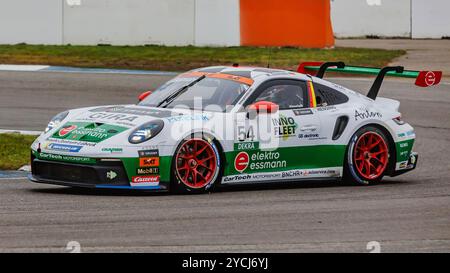 Hockenheim, Deutschland. Oktober 2024. Michael Essmann (DE), 20.10.2024, Hockenheim (Deutschland), Motorsport, Porsche Carrera Cup Deutschland, Hockenheimring 2024 Credit: dpa/Alamy Live News Stockfoto