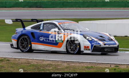 Hockenheim, Deutschland. Oktober 2024. Ariel Levi (ISR), 18.10.2024, Hockenheim (Deutschland), Motorsport, Porsche Carrera Cup Deutschland, Hockenheimring 2024 Credit: dpa/Alamy Live News Stockfoto