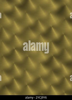 Mittelgroßer silberner Metallic-Hintergrund aus Messing mit gebürstetem Look Stockfoto