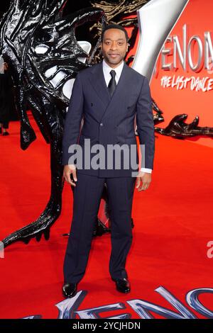 Chiwetel Ejiofor bei The Venom: The Last Dance UK Premiere im BFI IMAX in London. Bilddatum: Mittwoch, 23. Oktober 2024. Stockfoto