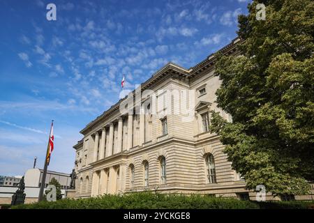 Berliner Abgeordnetenhaus, Berliner Abgeordnetenhaus und Landtag, Außenansicht in Mitte, Berlin, Deutschland Stockfoto