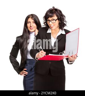 Zwei Business-Frau Stockfoto