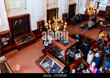 Die Klausener Synagoge ist heute die größte Synagoge im ehemaligen Prager Jüdischen Ghetto und das einzige Beispiel einer frühbarocken Synagoge im G Stockfoto