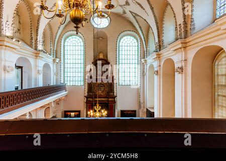 Die Klausener Synagoge ist heute die größte Synagoge im ehemaligen Prager Jüdischen Ghetto und das einzige Beispiel einer frühbarocken Synagoge im G Stockfoto