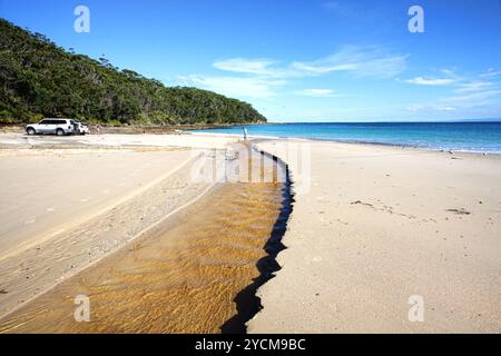 Summercloud Bay oder Pipeline-Australien - surfen Stockfoto