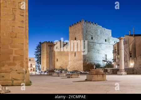 Salemi, Trapani, Sizilien, Italien Stockfoto