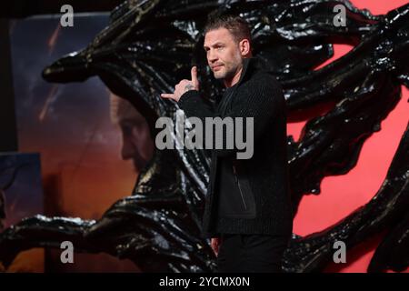 London, Großbritannien. 23. Oktober 2024. Tom Hardy besuchte die Premiere von The Venom: The Last Dance UK beim BFI IMAX in London. Quelle: Isabel Infantes/Alamy Live News Stockfoto