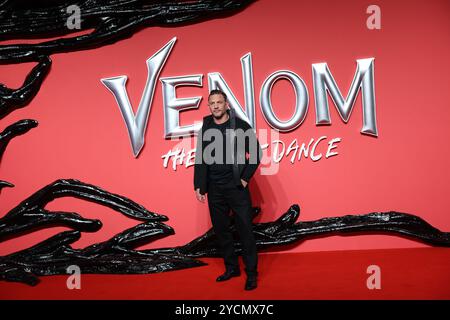 London, Großbritannien. 23. Oktober 2024. Tom Hardy besuchte die Premiere von The Venom: The Last Dance UK beim BFI IMAX in London. Quelle: Isabel Infantes/Alamy Live News Stockfoto