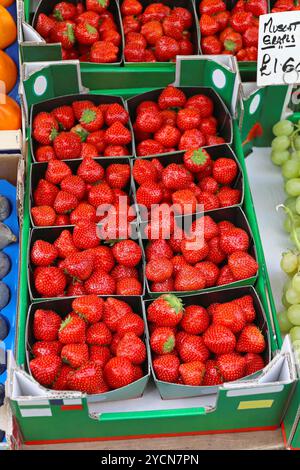 Erdbeeren Stockfoto