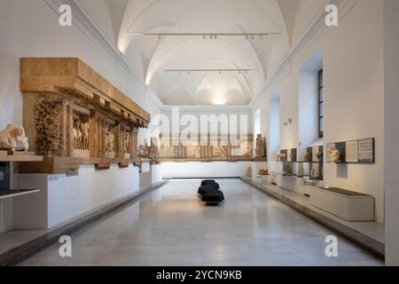 Regionales Archäologisches Museum Antonio Salinas, Palermo, Sizilien, Italien Stockfoto