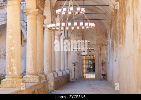 Abbazia Santa Maria del Bosco, Contessa Entellina, Palermo, Sizilien, Italien Stockfoto