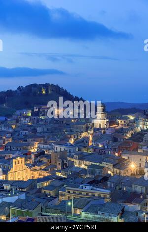 Buccheri, Siracusa, Sizilien, Italien Stockfoto