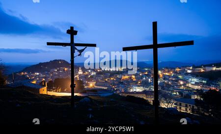 Buccheri, Siracusa, Sizilien, Italien Stockfoto