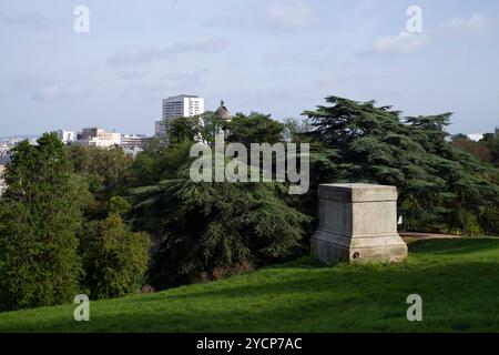 Parc des Buttes-Chaumont, Paris Stockfoto