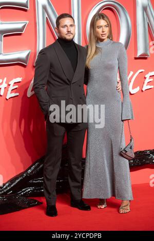London, Großbritannien. Oktober 2024. Im Bild: Arabella Chi nimmt an der britischen Premiere von „Venom: The Last Dance“ im BFI IMAX Teil. Quelle: Justin Ng/Alamy Live News Stockfoto